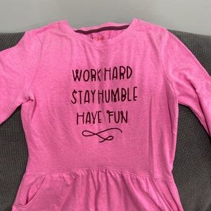 Pink long sleeve shirt!